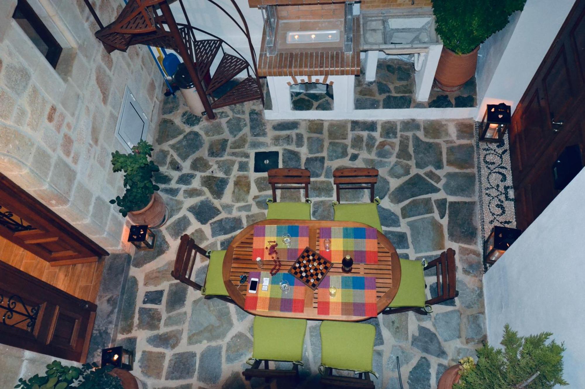 Villa Patitiri Traditional House With Hot Tub Αρχάγγελος Εξωτερικό φωτογραφία