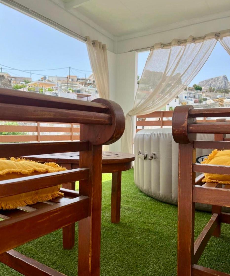 Villa Patitiri Traditional House With Hot Tub Αρχάγγελος Εξωτερικό φωτογραφία