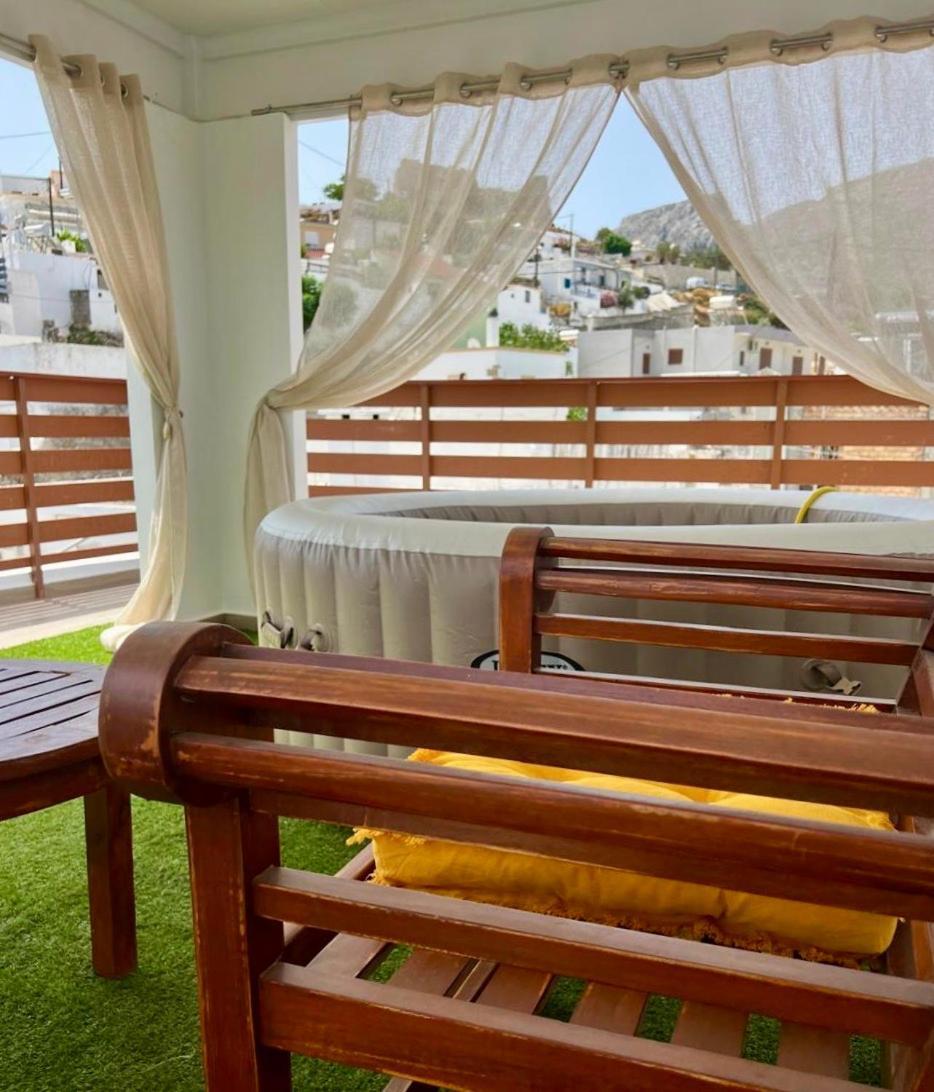 Villa Patitiri Traditional House With Hot Tub Αρχάγγελος Εξωτερικό φωτογραφία